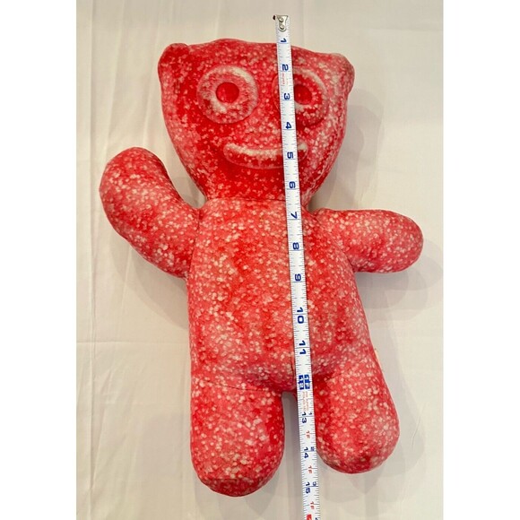 Sour Patch x It's Sugar by Iscream Pink Gummy Candy Plush Stuffed Toy 16in P11 - Picture 3 of 4
